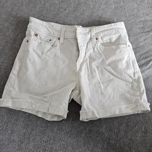 [Denizen from Levi's] white jean shorts - size 6